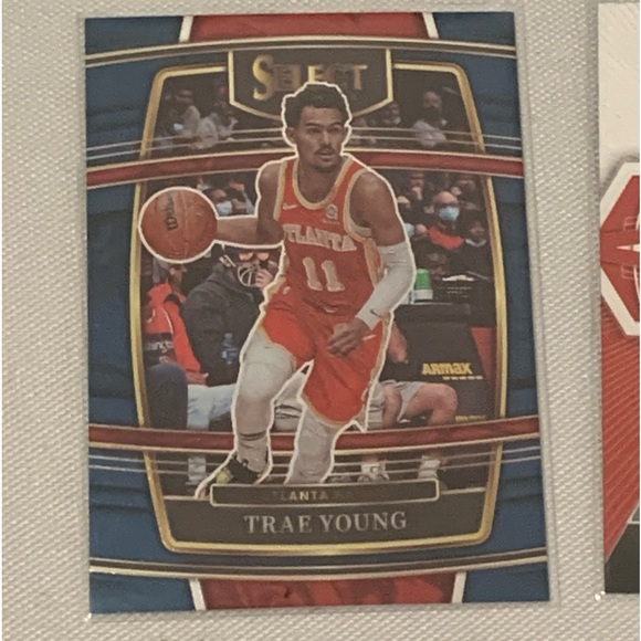 TRAE YOUNG ATLANTA HAWKS NBA TRADING CARDS MOZAIC AND SELECT SERIES. - Picture 2 of 3